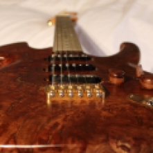 Solid Burr Guitar